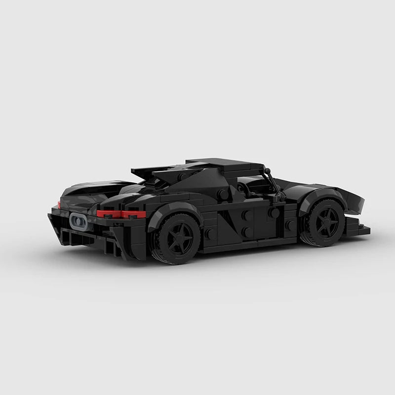 Voiture Hypersport Suedoise Noire