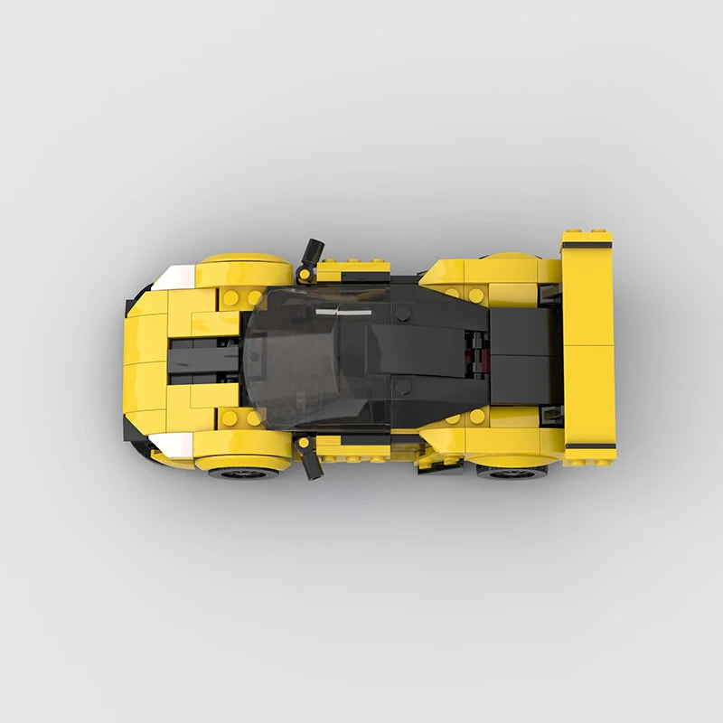 Voiture Hypercar Anglaise Jaune