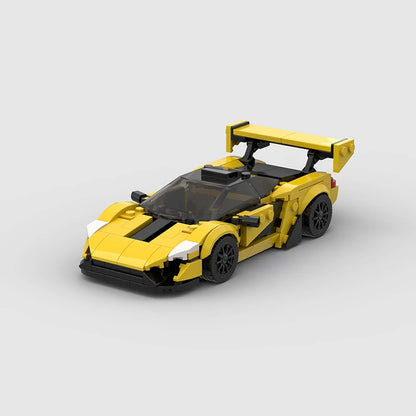 Voiture Hypercar Anglaise Jaune