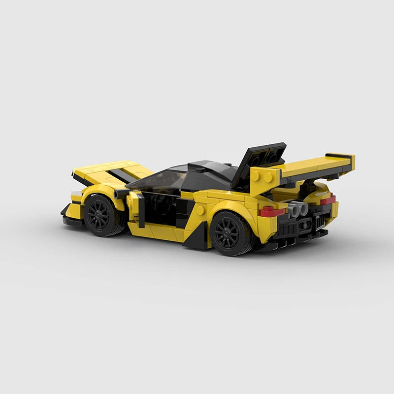 Voiture Hypercar Anglaise Jaune