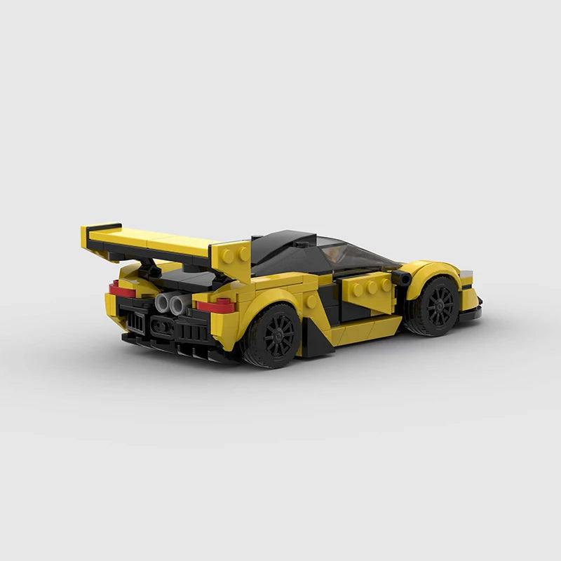 Voiture Hypercar Anglaise Jaune