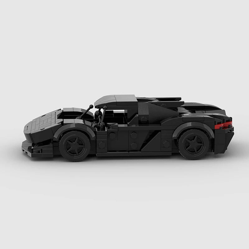 Voiture Hypersport Suedoise Noire